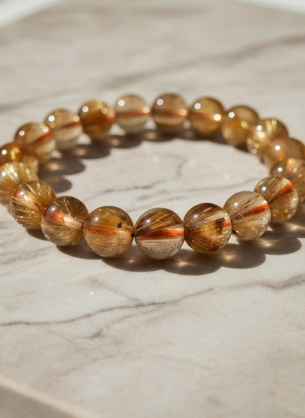 AAA Golden Rutilated Quartz High Grade