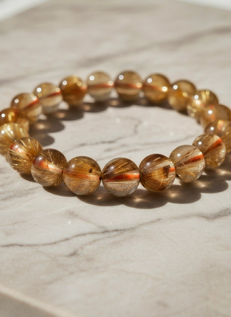 AAA Golden Rutilated Quartz High Grade