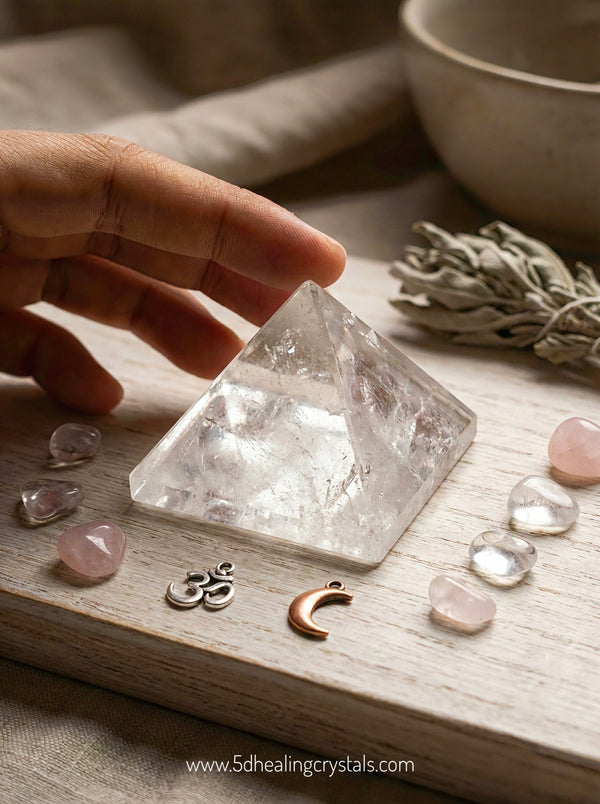 Clear Quartz Pyramid
