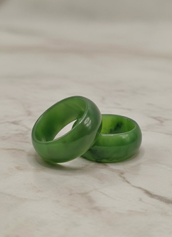 High Quality New Zealand Jade Bangle Ring