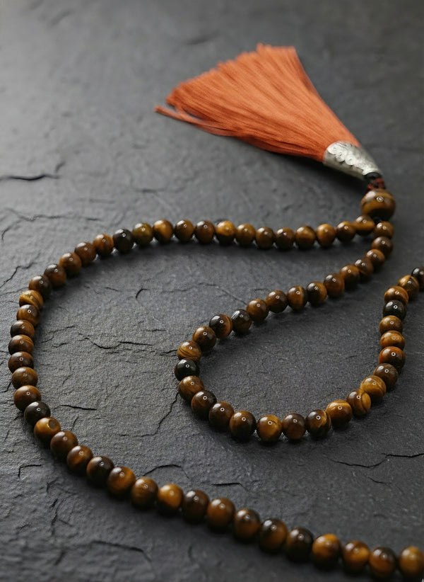 Tiger’s Eye Mala 108 Beads
