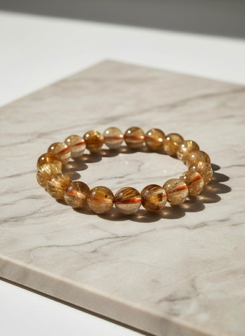 AAA Golden Rutilated Quartz High Grade