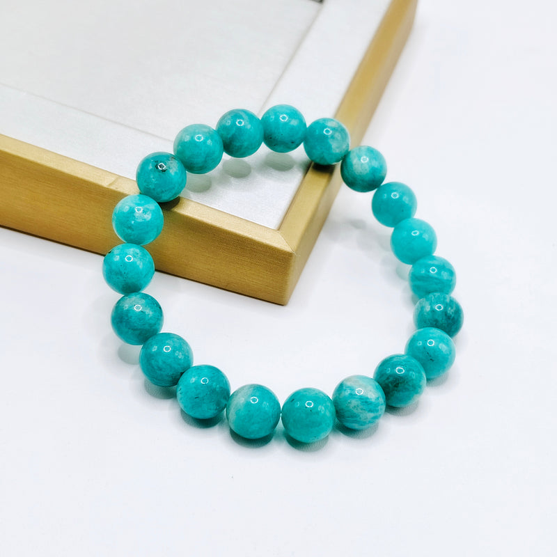 Amazonite Bracelet 10mm (High Quality)