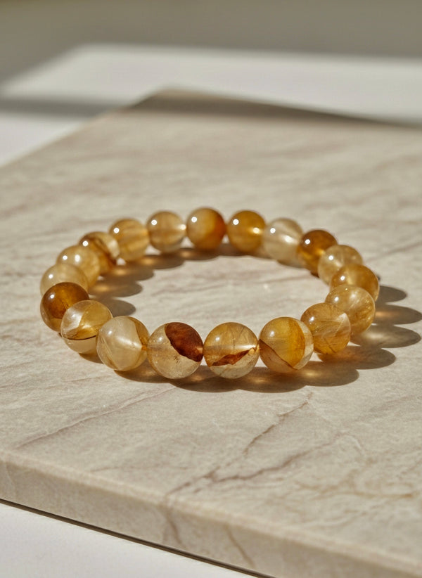 Golden Healer Quartz Bracelet 10mm