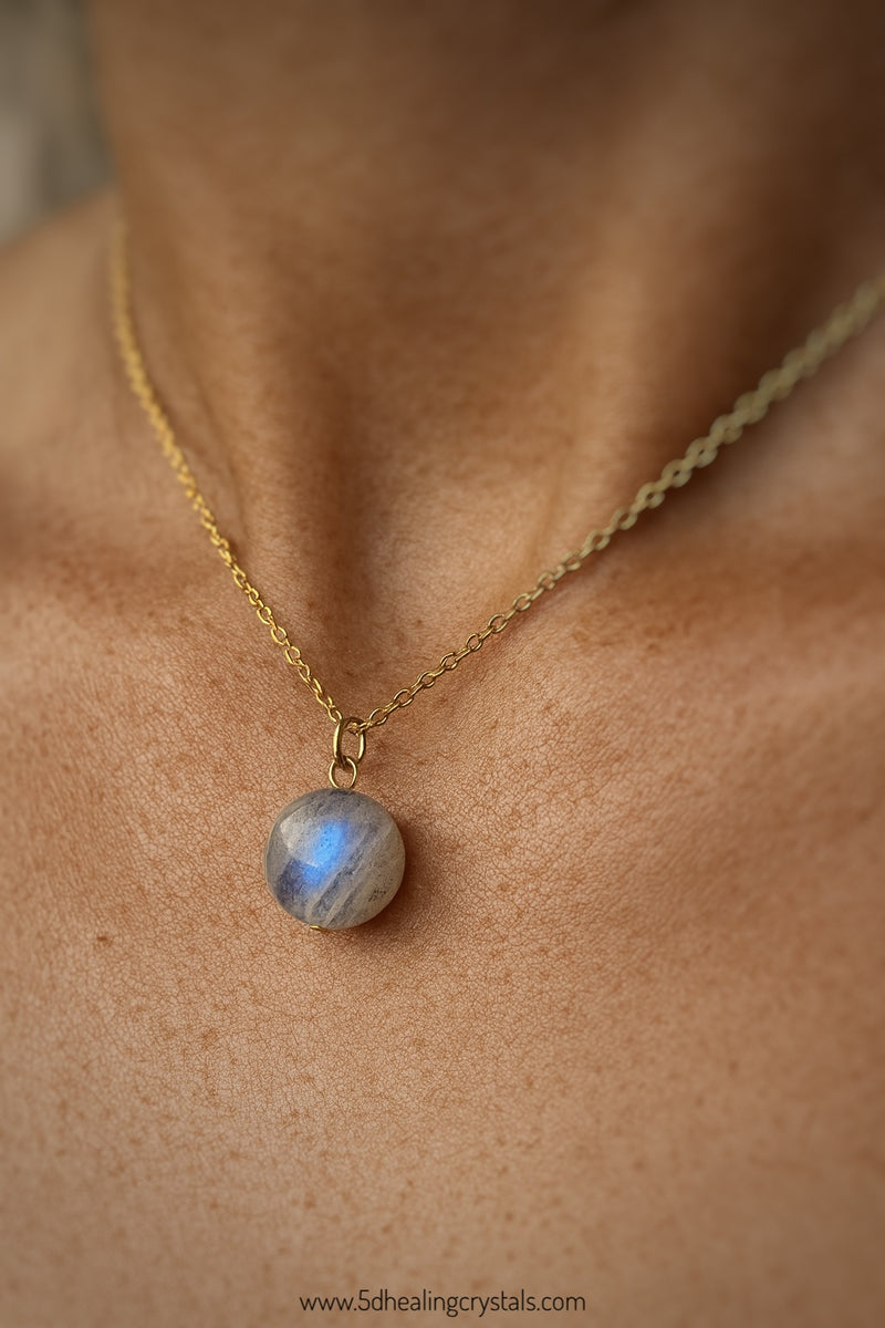 Labradorite Blue Flash Pendant