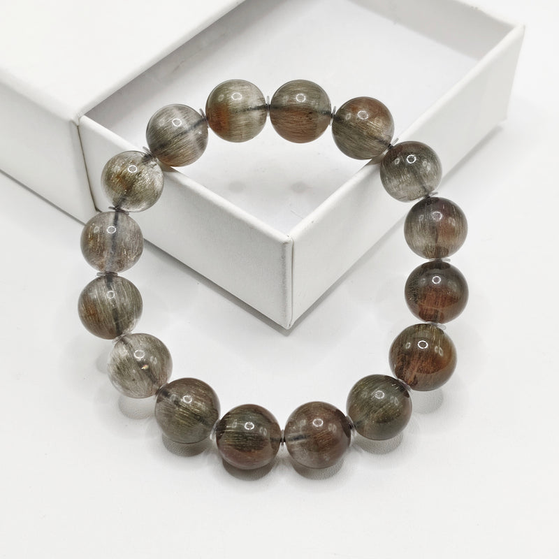 AAA Quality Silver Rutilated Quartz Bracelet