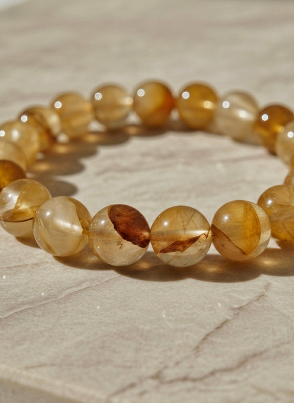 Golden Healer Quartz Bracelet 10mm