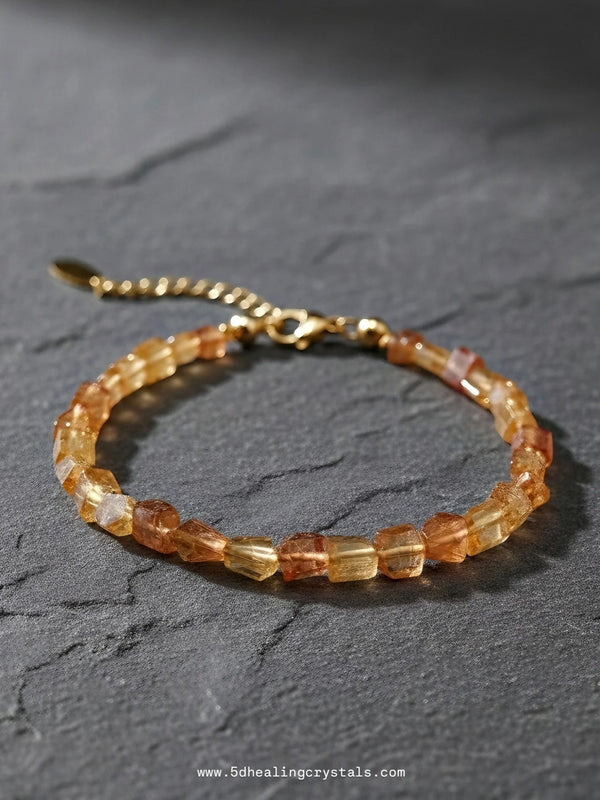 AAA Quality Imperial Topaz Bracelet 3mm - 4mm