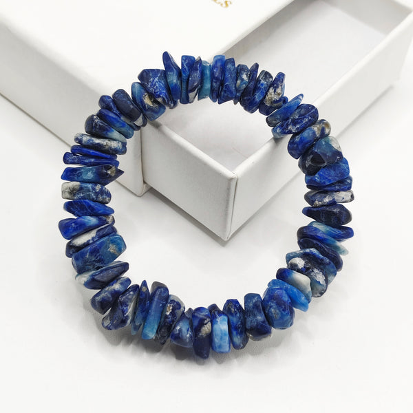 Rare Afghanite Chips Bracelet