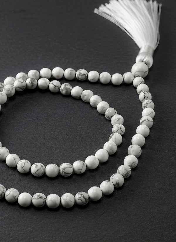 Howlite Mala 108 Beads