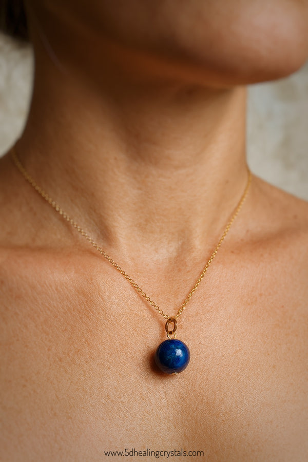 Lapis Lazuli Sphere Pendant