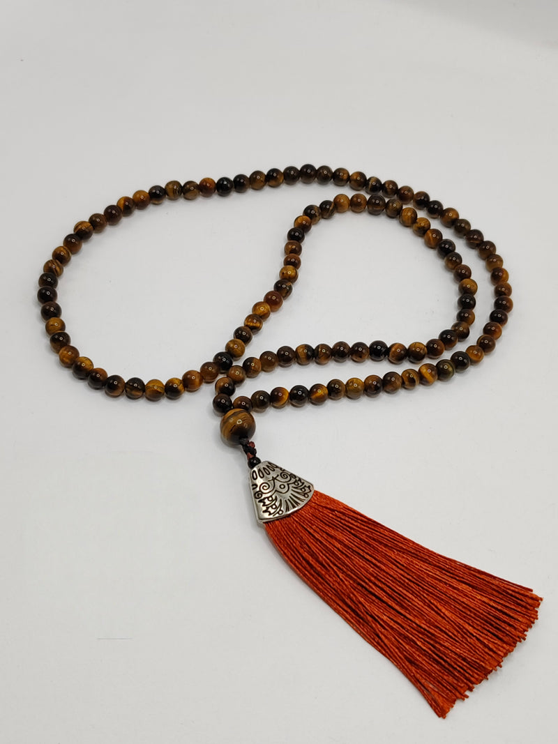 Tiger’s Eye Mala 108 Beads