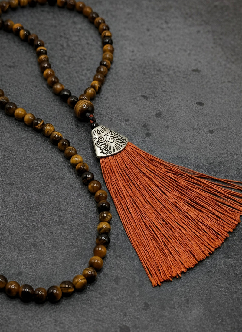 Tiger’s Eye Mala 108 Beads