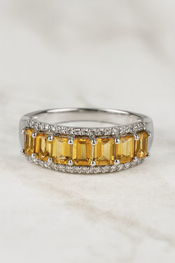 AAA Citrine Ring