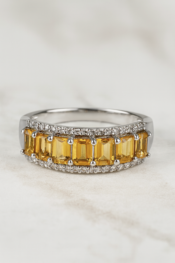 AAA Citrine Ring