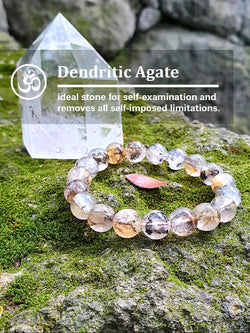 Dendritic Agate 10mm