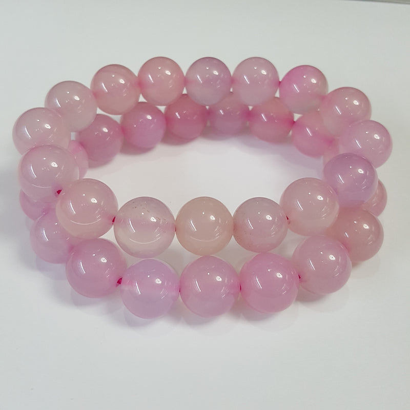 Pink Chalcedony Bracelet (11mm)