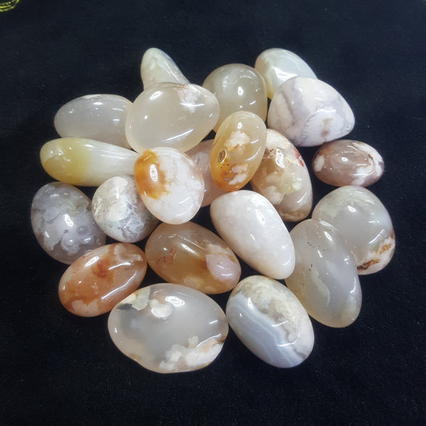 Sakura Agate Tumbled