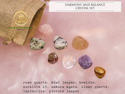 Harmony and Balance Crystal Set