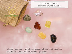 Luck and Good Fortune Crystal Set