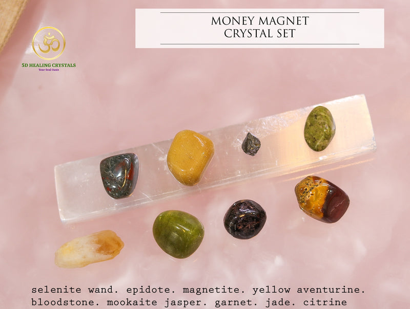 Money Magnet Crystal Set