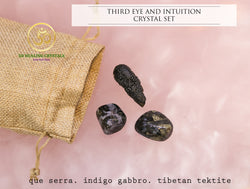 Third Eye and Intuition Crystal Set