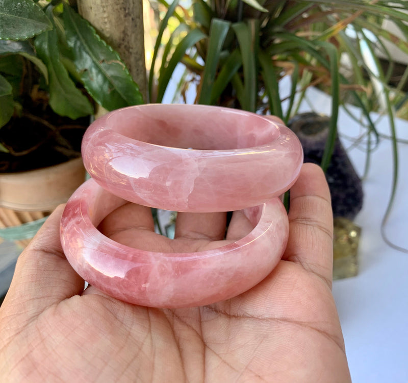 Rose Quartz bangle