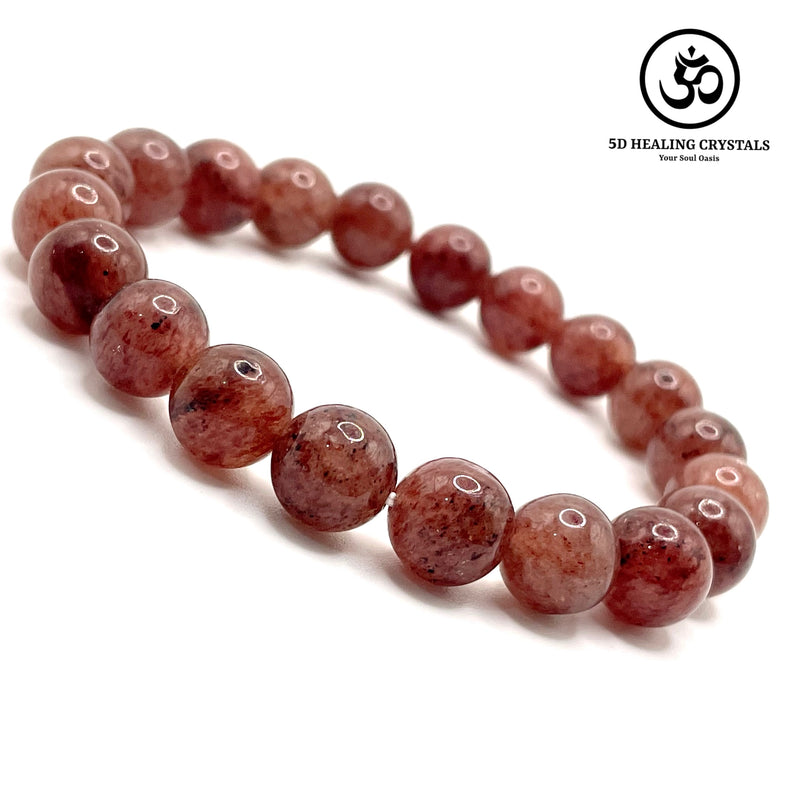 Strawberry Quartz Bracelet