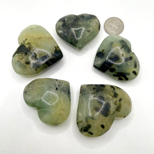 Prehnite Heart