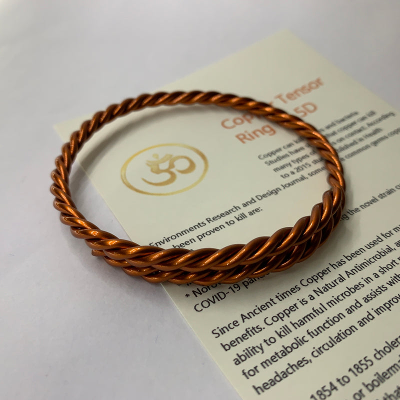 Copper tensor adjustable bracelet 188mhz