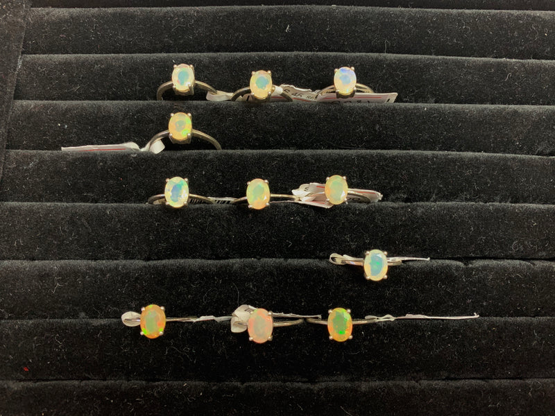 Ethiopian Opal rings