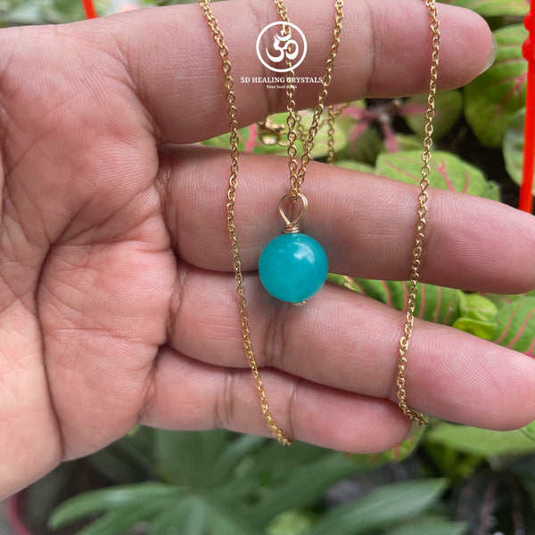 Amazonite Pendant HG