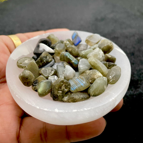 Labradorite Chips 50 Grams