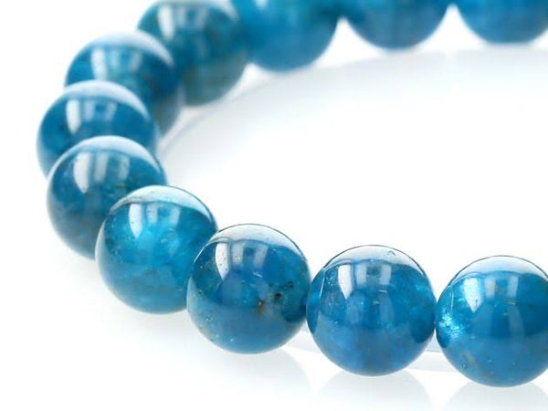 Blue apatite bracelet