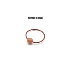 Copper Dainty Rings Collection