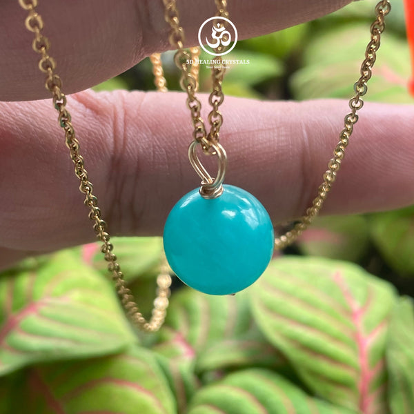 Amazonite Pendant HG