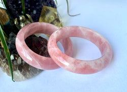 Rose Quartz bangle