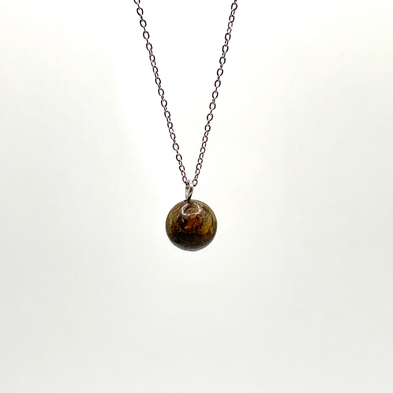 Repels and Protect with Bronzite Sphere Pendant