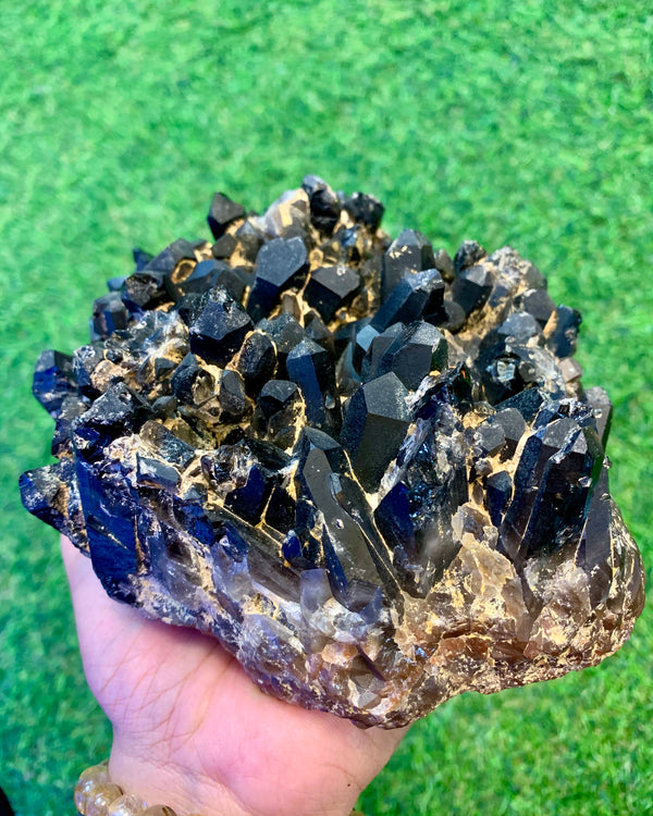 Smoky Quartz Cluster