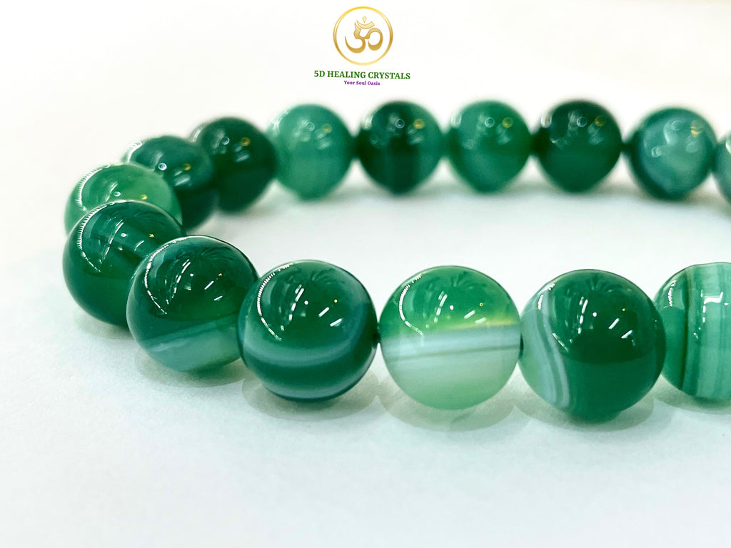 Agate Green Slice - Energy In Balance - Foto 12