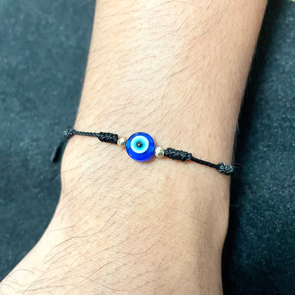 Black String Anti Evil Eye Bracelet