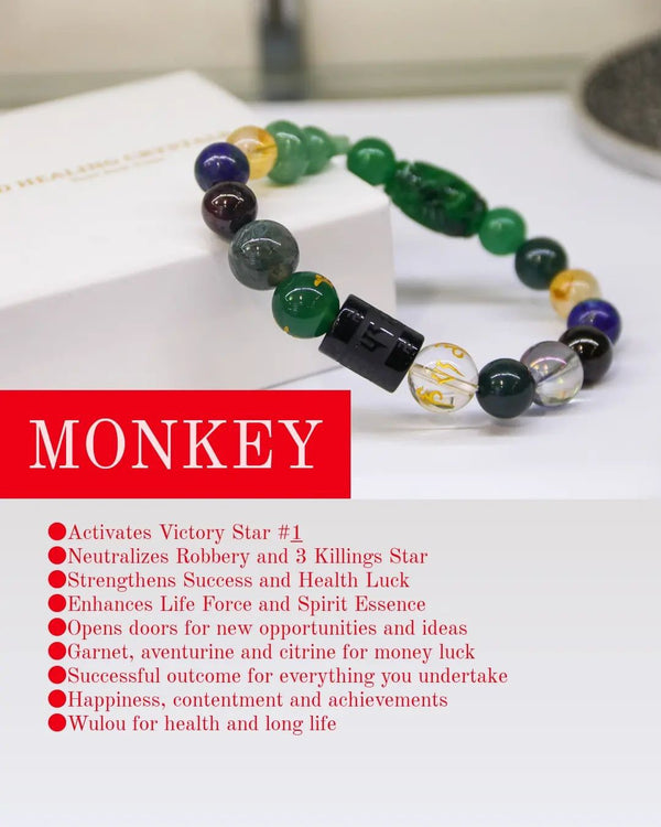 2023 Monkey Zodiac Bracelet