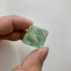 Fluorite raw Octahedral natural form