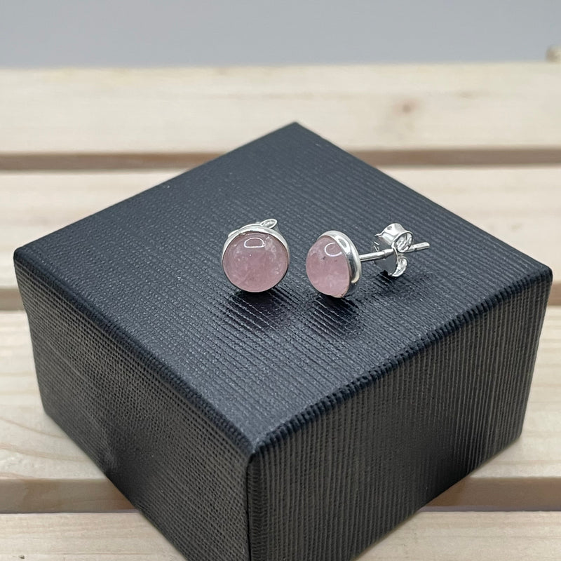 Rose Quartz Earrings