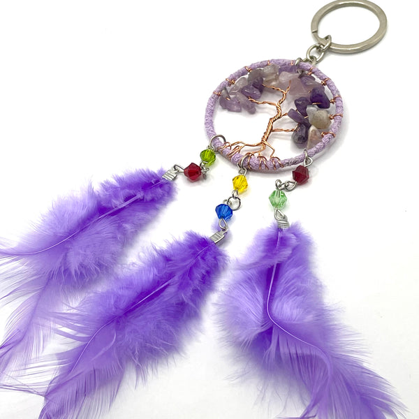 MINI Crystal Dreamcatcher Keychain