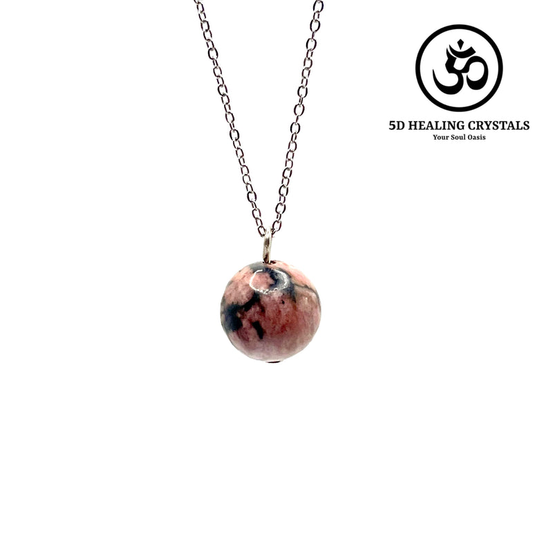 Deep Love with Rhodonite Pendant