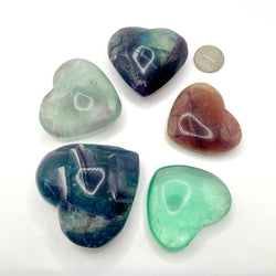 Fluorite Heart