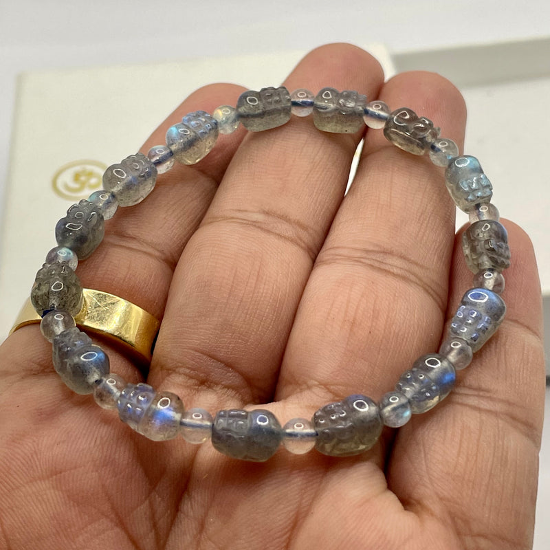 Labradorite Pixiu Piyao Bracelet