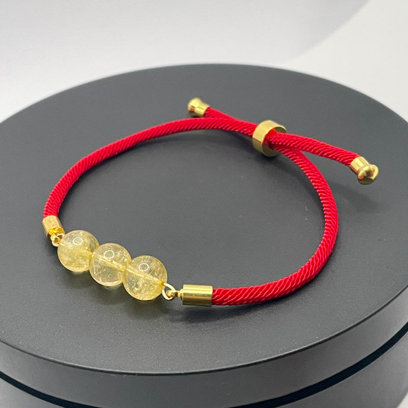 Citrine Red String 5D Evo