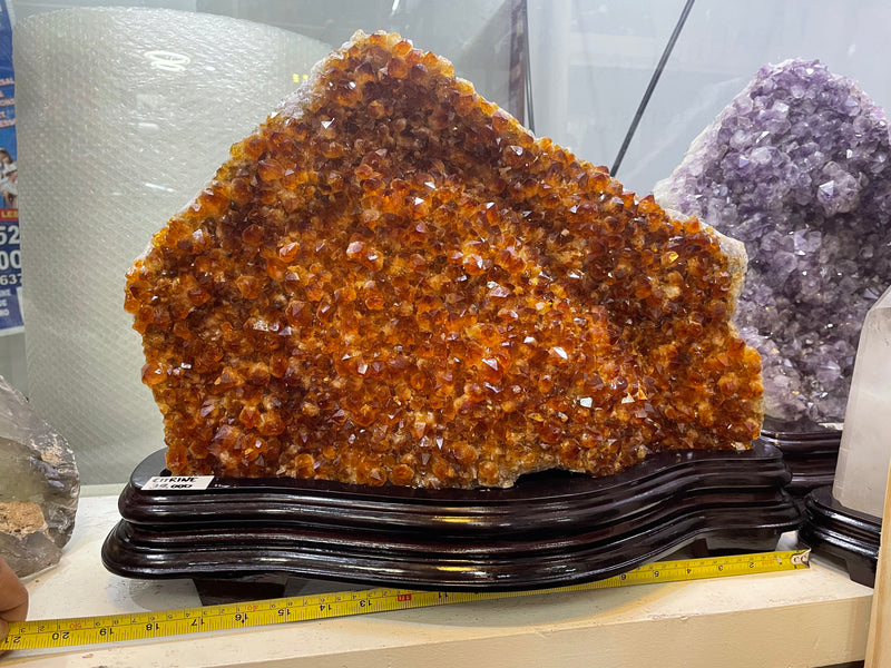 Citrine Geode 5D Healing Crystals